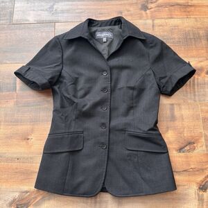 American Airlines By Twinhill Navy Blue Flight Attendant Blazer Size 00R